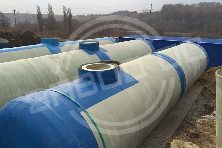 Дренажные ёмкости для воды из стеклопластика
