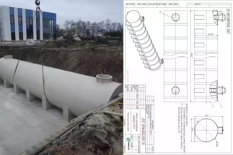 Ёмкости из полипропилена на 80 м3